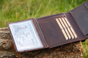 Бумажник Klondike Digger Cade, темно-коричневый, 12,5x10x2 см, фото 8