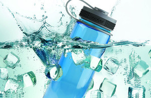 Бутылка спортивная Asobu Pinnacle (0,72 литра), голубая, фото 2