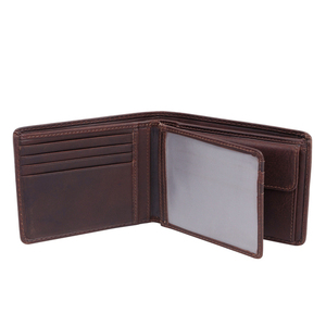 Бумажник Klondike Digger Angus, темно-коричневый, 12х9x2,5 см, фото 4