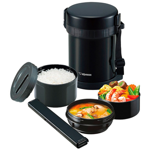 Термос для еды Zojirushi SL-GH (1,8 литра), черный, фото 1