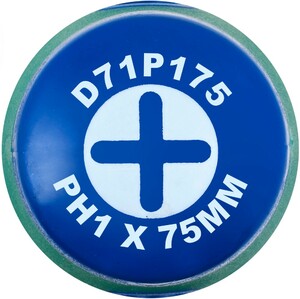 JONNESWAY D71P175 Отвертка стержневая крестовая ANTI-SLIP GRIP, PH1х75 мм, фото 2