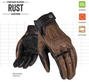 Мотоперчатки RUST MAN GLOVES LS2 (коричневый, 2XL), фото 1