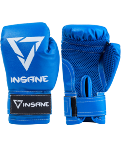 Набор для бокса Insane Fight, синий, 45х20 см, 2,3 кг, 6 oz, фото 4
