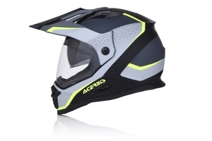 Шлем Acerbis REACTIVE GRAFFIX Black/Grey XS, фото 5