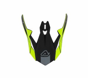 Козырёк Acerbis для шлема X-TRACK 22-06 Black/Yellow-Fluo, фото 1