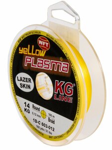 Шнур плетёный WFT KG PLASMA Yellow 150/012, фото 1