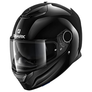 Шлем SHARK SPARTAN 1.2 BLANK Black Glossy S