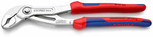 COBRA Клещи переставные, зев 70 мм, длина 300 мм, хром, 2-комп ручки KNIPEX KN-8705300