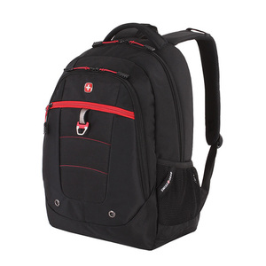 Рюкзак Swissgear 15", черный/красный, 34х18x47 см, 29 л, фото 3