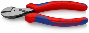 X-Cut Бокорезы, 160 мм, фосфатированные, 2-комп ручки, коробчатый шарнир KNIPEX KN-7302160, фото 1