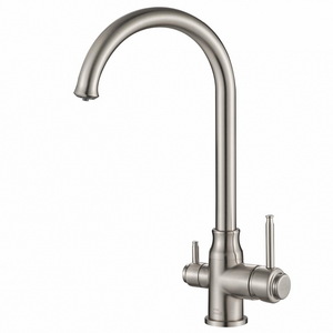 Смеситель для кухни ZORG Steel Hammer (SH 763 SATIN) Сатин, фото 1