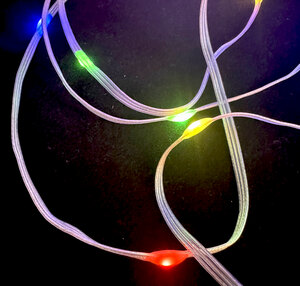 Инновационная водонепроницаемая LED-гирлянда ЛАМПОВА "Звёздный путь" цветная, 800ламп, 102 метра (TYL-29-SB+220-RGB800-102), фото 4