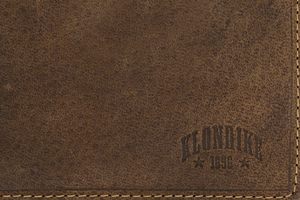 Бумажник Klondike Peter, коричневый, 12x9,5 см, фото 4