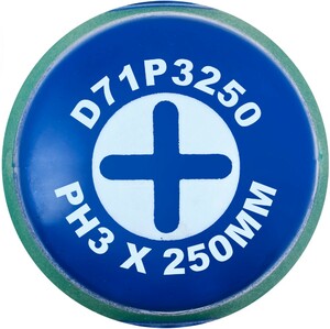 JONNESWAY D71P3250 Отвертка стержневая крестовая ANTI-SLIP GRIP, PH3x250 мм, фото 2