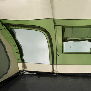 Палатка BTrace BigTeam 4 (Зеленый), фото 6