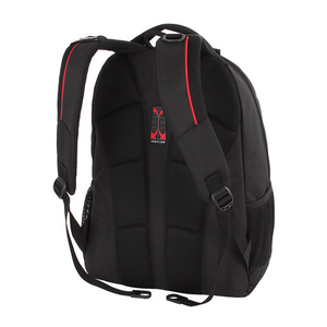 Рюкзак Swissgear 15", черный/красный, 34х18x47 см, 29 л, фото 2