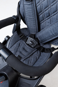 Велосипед коляска трехколесный с ручкой, Tech Team Luxury music черный 2026, фото 4