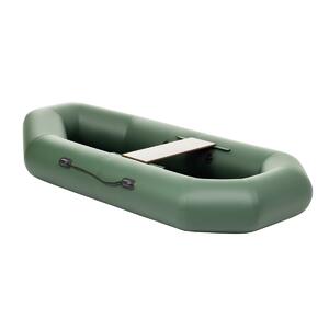 Лодка Бриз 190 гребки + жесткое сиденье зеленый Тонар, фото 2
