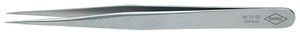 Пинцет титановый, 120 мм, гладкие прямые игловидные губки KNIPEX KN-922305, фото 1