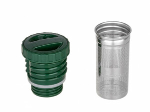 Термос (HS.TM-059-G) 1600ML с ситечком зеленый (2 крышки-кружки) TONAR, фото 8