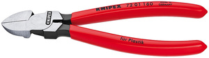 Бокорезы для пластика, пружина, 160 мм, обливные ручки KNIPEX KN-7201160, фото 1