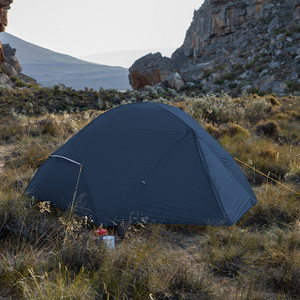 Палатка Naturehike Mongar NH19M002-J 210T двухместная сверхлегкая , синяя Phantom Blue, 6975641882596, фото 2