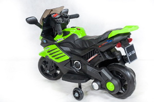 Детский мотоцикл Toyland Minimoto LQ 158 Зеленый, фото 4