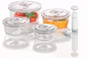 Контейнеры вакуумные CASO VacuBoxx R-set, фото 2