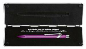 Carandache Office 849 Pop Line - Metallic Violet, шариковая ручка, M, фото 2