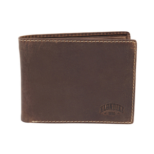 Бумажник Klondike Yukon, коричневый, 12,5х3х9,5 см, фото 7
