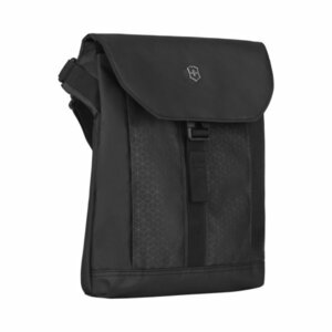 Сумка Victorinox Altmont Original Flapover Digital Bag, чёрная, 26x10x30 см, 7 л, фото 6