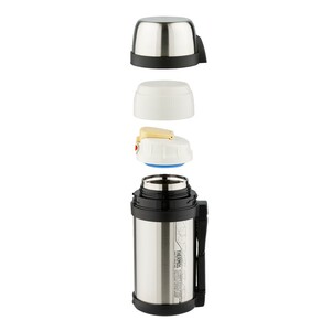 Термос Thermos FDH Stainless Steel Vacuum Flask с ручкой 1.4л (стальной), фото 2