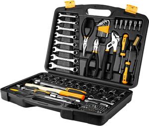 Профессиональный набор инструмента для дома и авто в чемодане Deko DKMT113 (113 предметов) 065-0740, фото 4