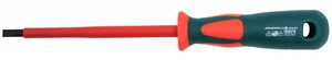 JONNESWAY DV13S5125 Отвертка стержневая шлицевая диэлектрическая, SL5,5х125 мм, фото 1