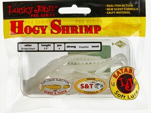 Виброхвосты съедоб. искусст. LJ Pro Series HOGY SHRIMP 3.5in (08.90)/033 5шт., фото 3