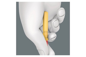 Набор насадок с динамометрической и обычной отвёртками-битодержателями, WERA  WE-006609, 16 пр. Kraftform Kompakt VDE 16 Torque 1,2-3,0 Nm extra slim 1 Tool Finder, фото 8