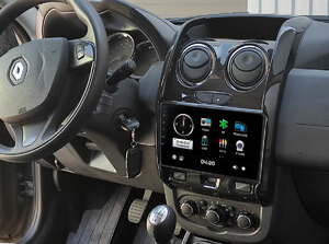 Lada Largus 21+ комплектация без автомагнитолы (CITY Incar ADF-6312) Bluetooth, 2.5D экран, CarPlay и Android Auto, 9 дюймов, фото 3