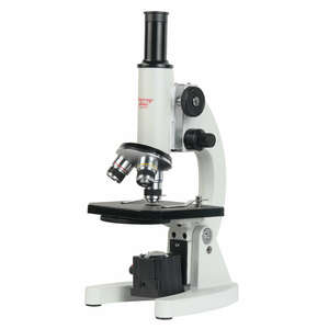 Микроскоп школьный Эврика 40х-640х (зеркало, LED), фото 1