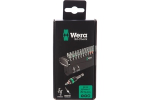 Набор бит торсионных с битодержателем Rapidaptor, 30 пр., 1/4" C6.3 Bit-Check 30 BiTorsion 1 WERA WE-057430, фото 6