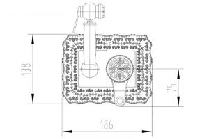 Смеситель для биде ZORG Antic (A 116 BD-BR) Бронза, фото 2