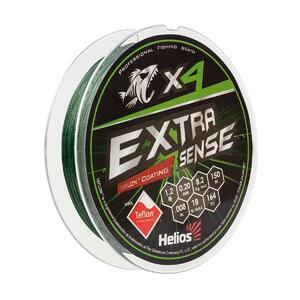 Шнур Extrasense X4 PE Green 150m 1.2/18LB 0.20mm (HS-ES-X4-1.2/18LB) Helios, фото 1