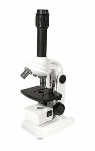 Микроскоп Юннат 2П-1 с подсветкой Серебристый, фото 1