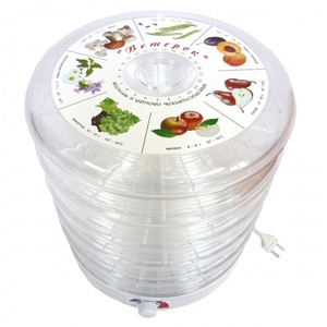 Сушилка для овощей Ветерок-5 (кол-во сит-5), цв.упаковка, прозрачный, 500 Вт, темпер. от 30С до 70С,, фото 1
