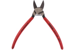 Бокорезы для оптоволокна, пружина, 160 мм, обливные ручки KNIPEX KN-7251160, фото 1