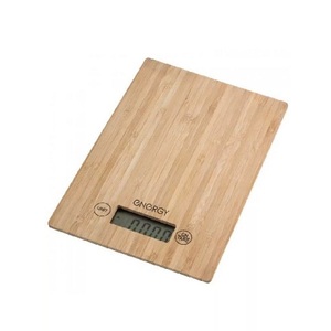 Весы кухонные электронные ENERGY EN-426,бамбук, фото 1