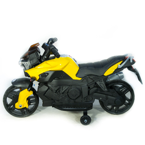 Детский мотоцикл Toyland Minimoto JC918 Желтый, фото 4