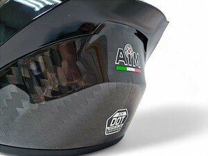 Шлем AiM RH360 Carbon Glossy 9K L, фото 10