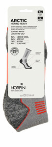Носки термо Norfin T4M ARCTIC MERINO HEAVY LONG(серый  р.(39-41) M), фото 4