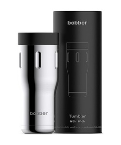 Термокружка Bobber Tumbler (0,47 литра), серебристая, фото 3
