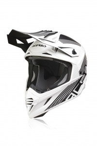 Шлем Acerbis X-TRACK Black/White M, фото 1
